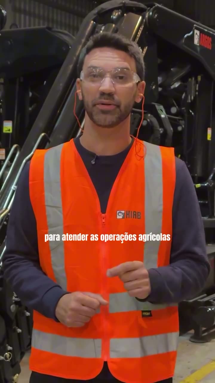 Capa do vídeo ARGOS aG.9 — linha de guindastes veiculares